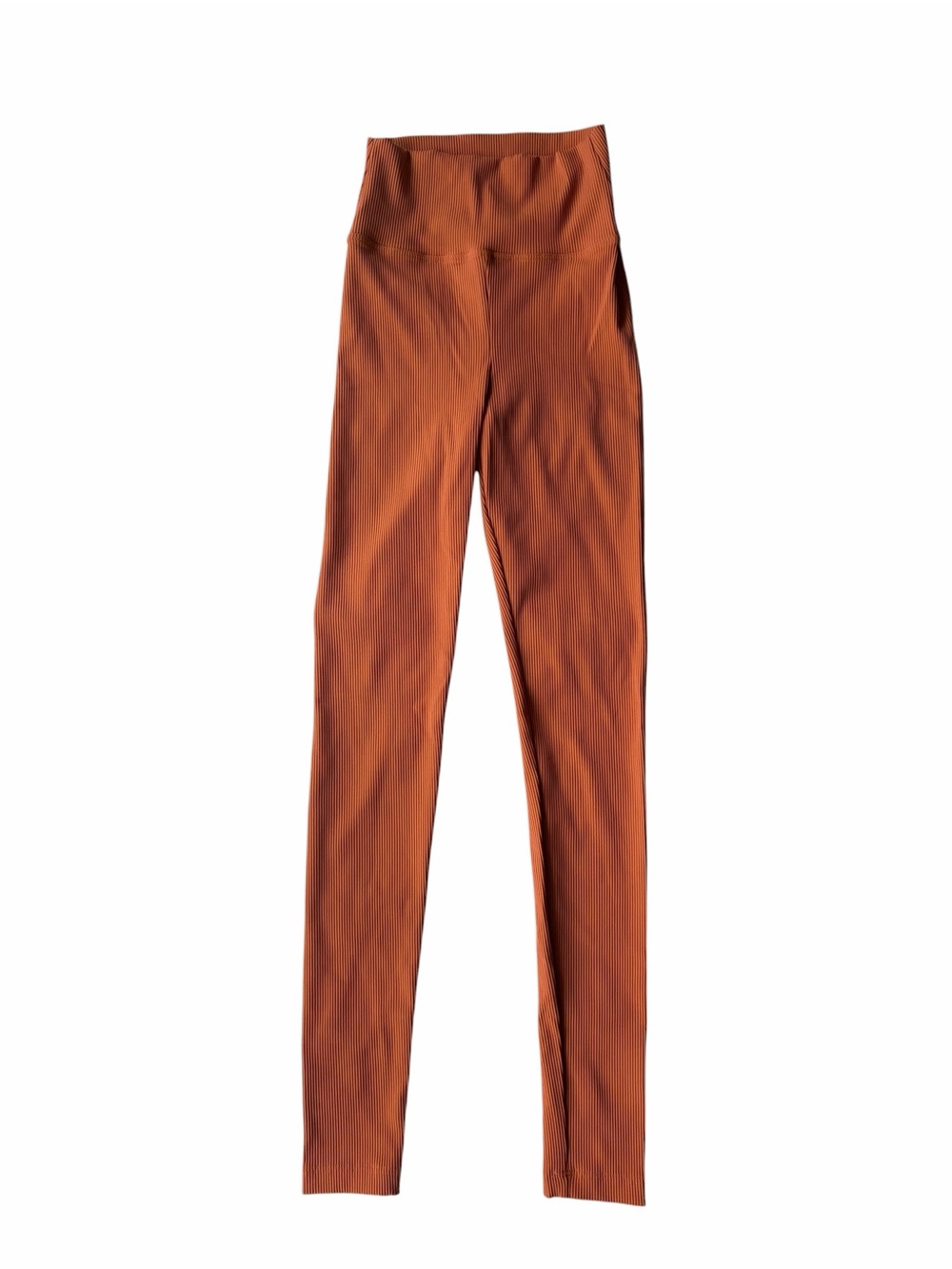 NWT Koral Ribbed high waisted Legging Orange Rust Size (XS)
